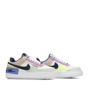 Women’s Air Force 1 shadow “Crimson Tint Volt”